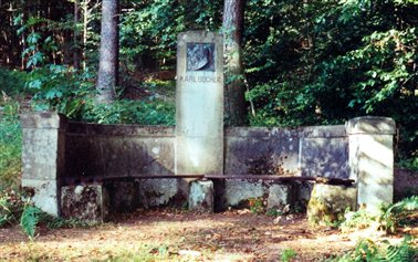 德国新历史学派代表人物、国民经济学家毕歇尔（Karl Bücher）墓
