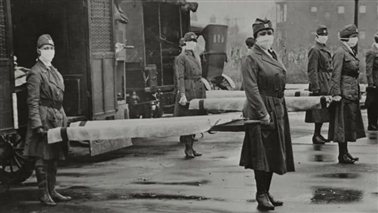 1918 年流感疫情中的美国